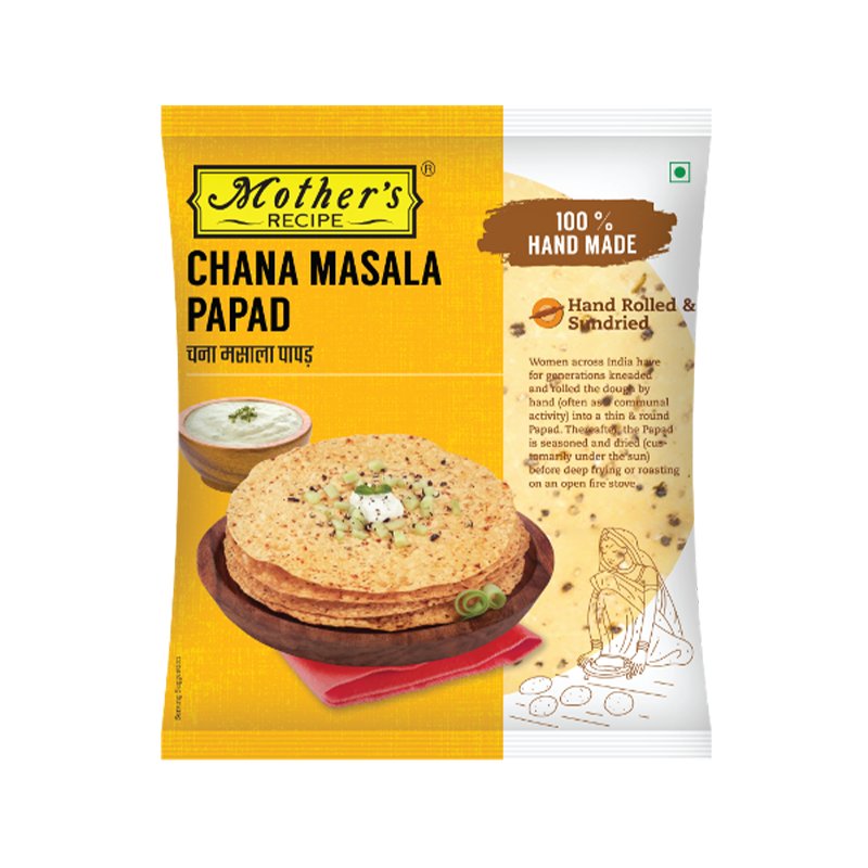 Mother's Chana Masala Papad 200g