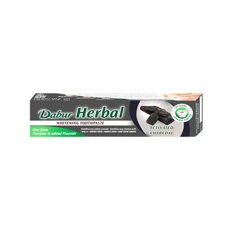 Dabur Herbal Whitening Charcoal Toothpaste 100g