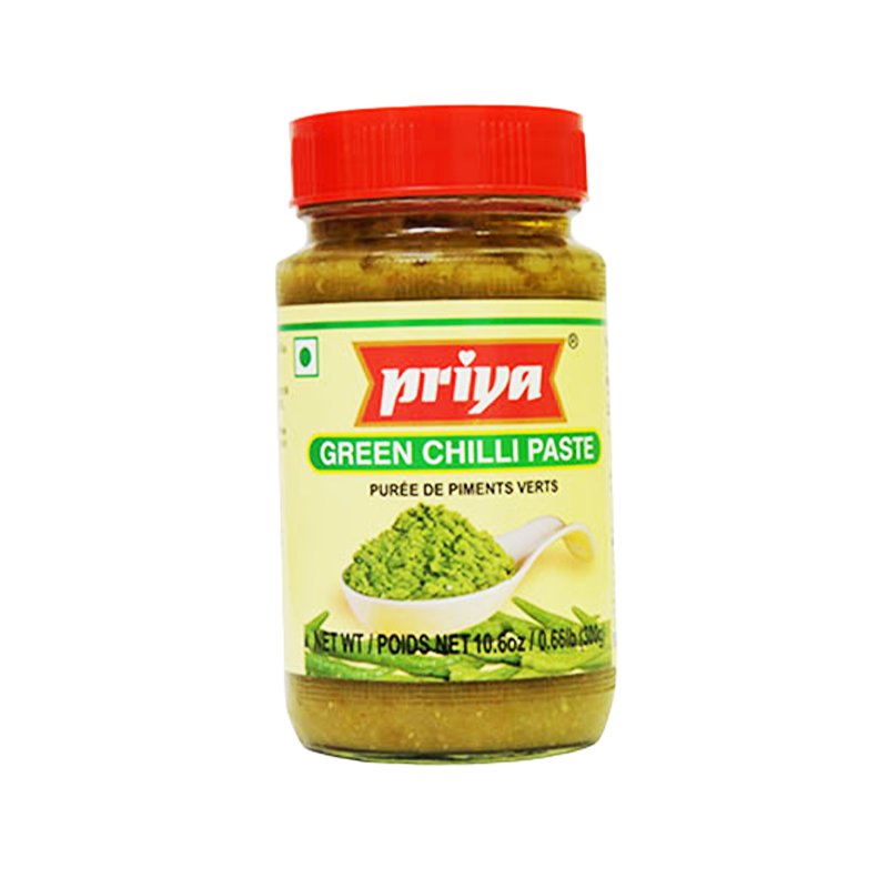 Priya Green Chilli Paste 300g (Exp:20/11/2026)