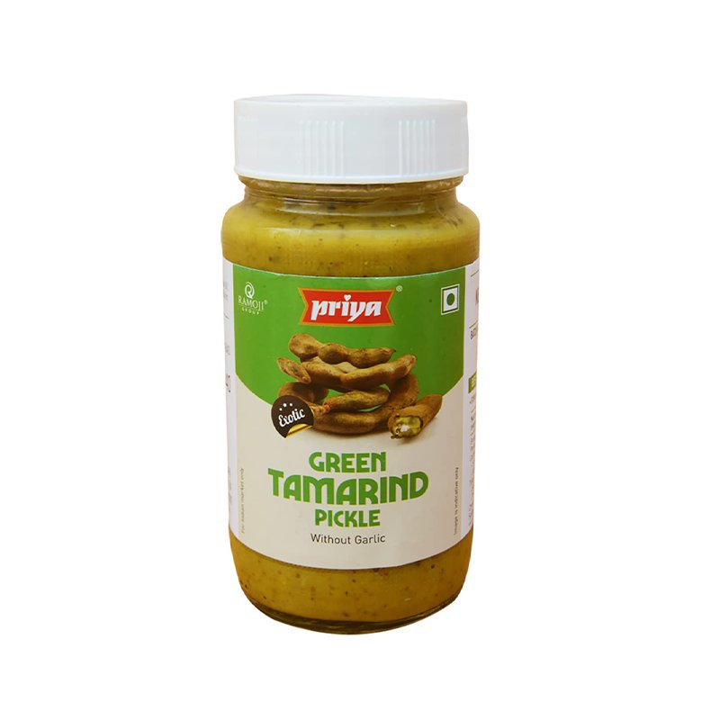 Priya Green Tamarind Pickle 300g (without garlic)
