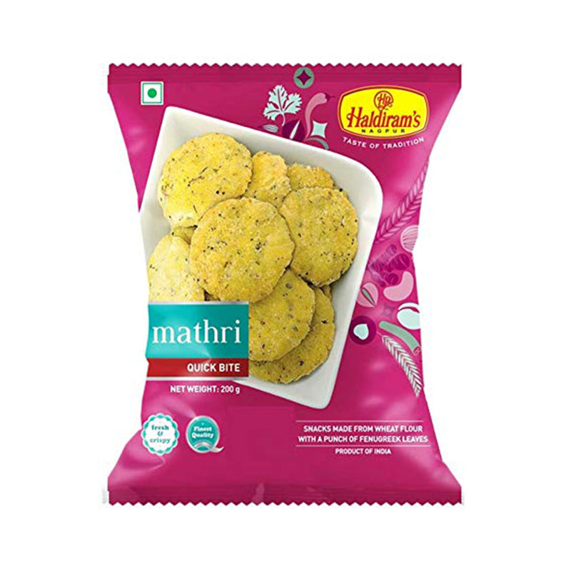 Haldiram's methri pink porduct pack against white background