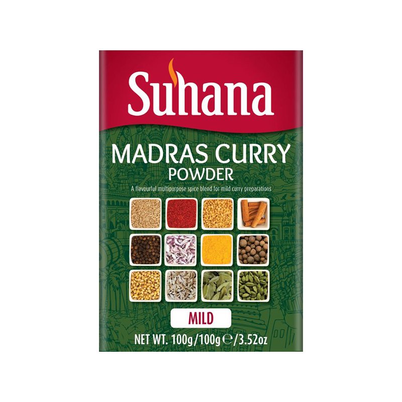Suhana Madras Curry Powder HOT 100g