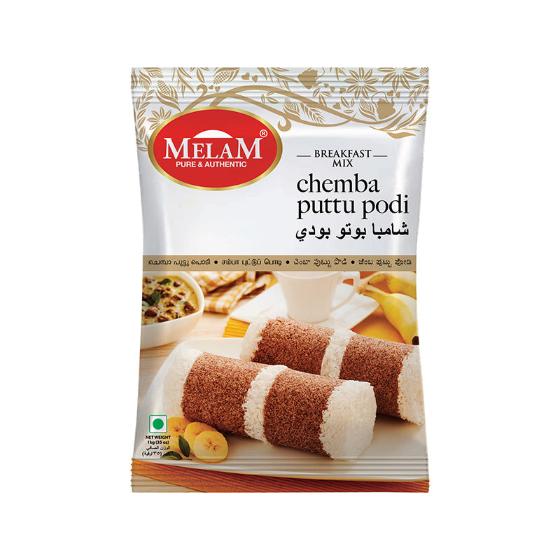 Melam Chemba Puttu podi Product package
