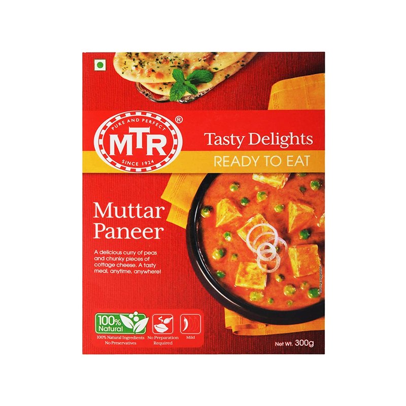MTR Ready To Eat Muttar Paneer 300g