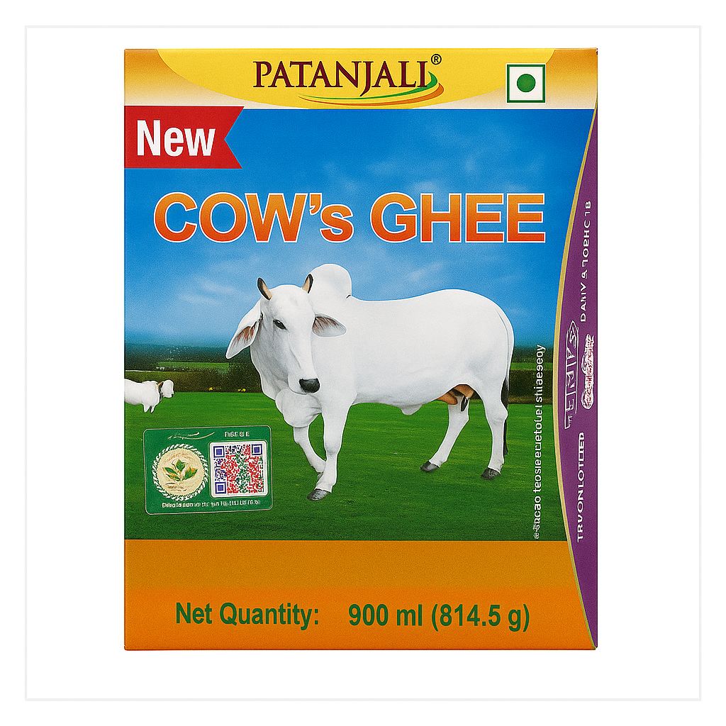Patanjali Cow's Pure Ghee 1L