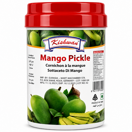 Kishwan Mango Pickle 1kg