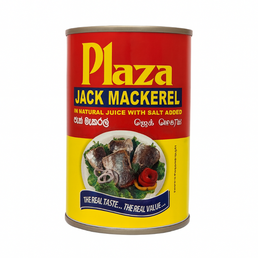 Plaza Jack Mackerel in natural juice with salt 425g