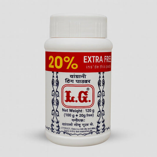 LG Compounded Asafoetida/hing  120g (Indian)