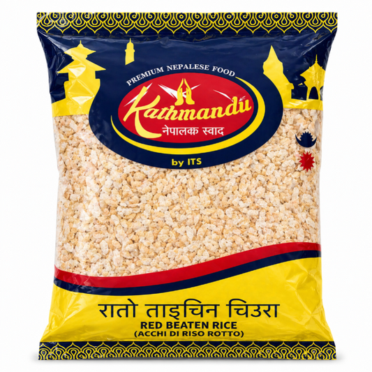 Kathmandu Red Beaten Rice (Rice flakes) 750g