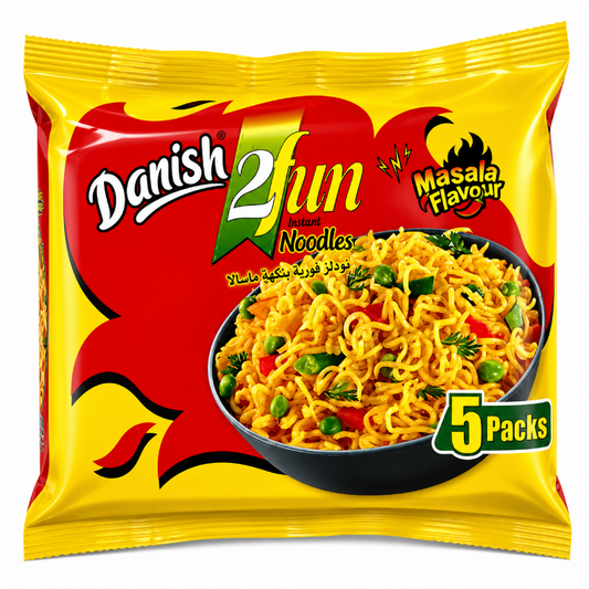 Danish Instant Masala Noodles (5 pack) 310g