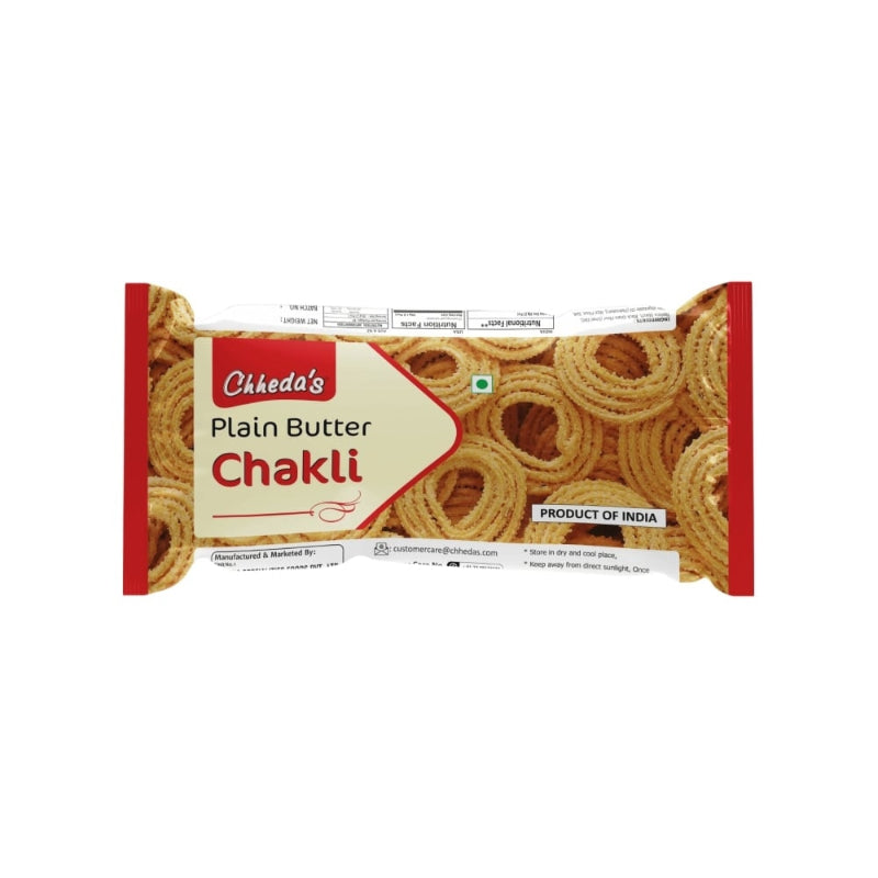 Chheda's Plain Butter Chakli 100g