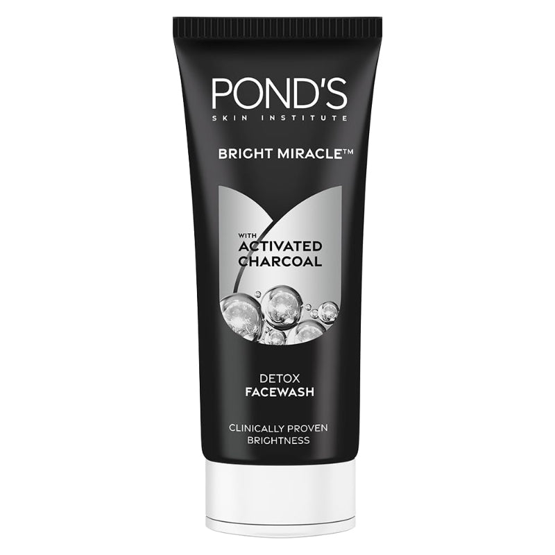 Ponds Bright Miracle Charcoal Detox facewash 100g