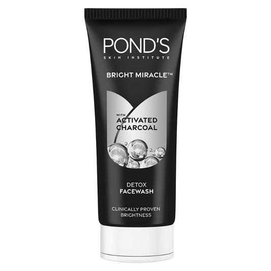 Ponds Bright Miracle Charcoal Detox facewash 100g