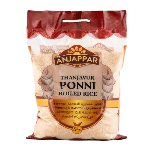 Anjappar Thanjavur Ponni Boiled Rice 5kg