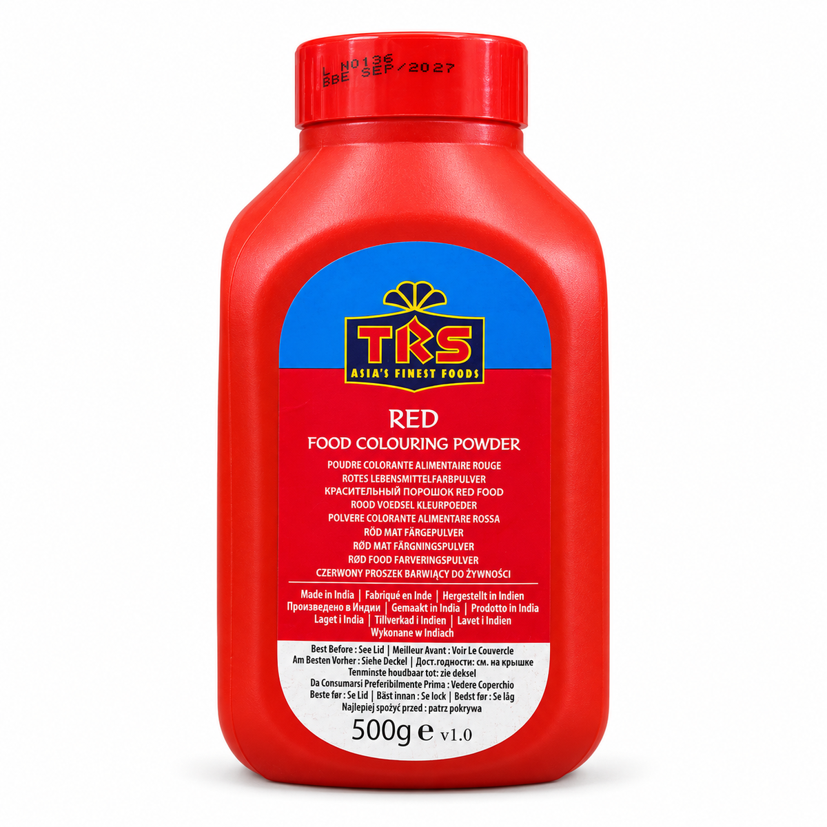 TRS Red Food Colouring Powder 500g