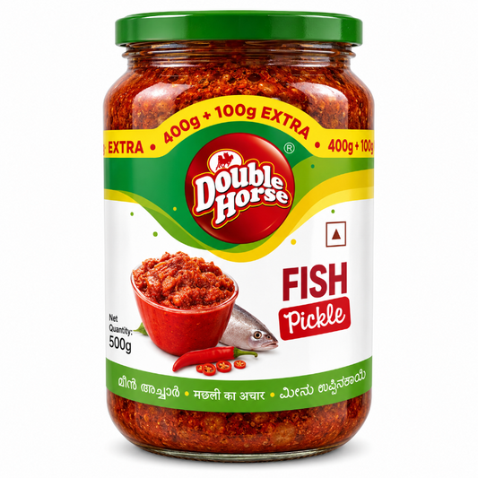 Double Horse Fish Pickle 500g