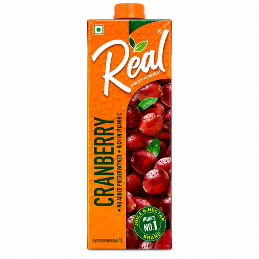 Real Cranberry Juice 1L