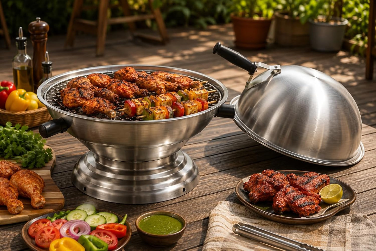 Sigma Batti Cooker (Gas Tandoor) Gold