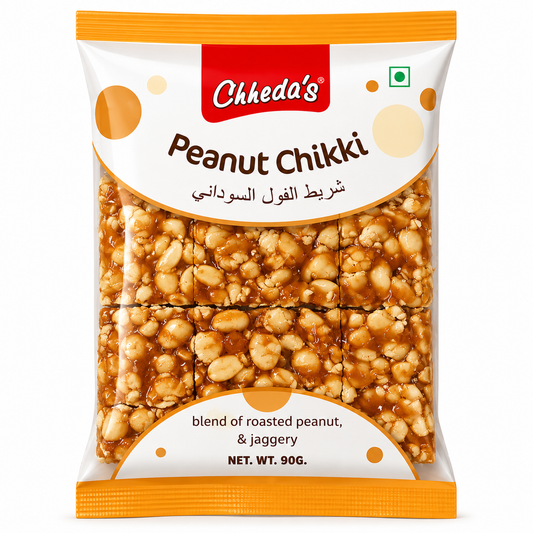 Chheda's Peanut Chikki Bar 90g