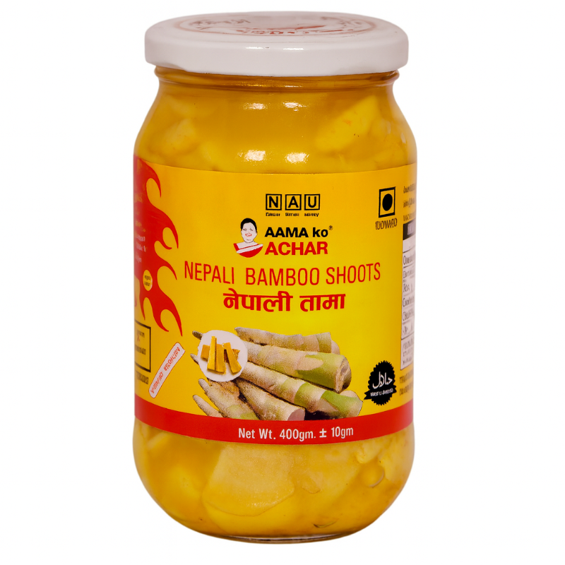 Aama Ko Achar Nepali bamboo Shoots Pickle 380g – India Bazaar Online ...