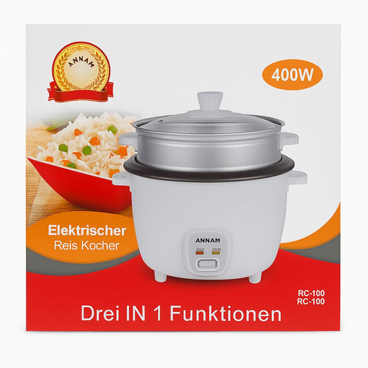 Annam Electric Rice Cooker 400W (1 Ltr)