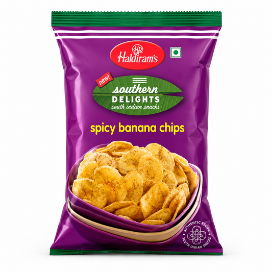 Haldiram's Southern Delights Spicy Banana Chips 200g
