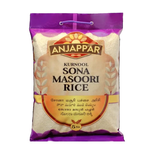 Anjappar Kurnool Sona Masoori Rice 5kg