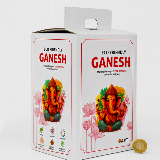 Ganesha Idol Eco 15 cm wysokości