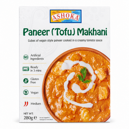 Ashoka Ready to Eat Paneer (Tofu) Makhani (Vegan) 280g