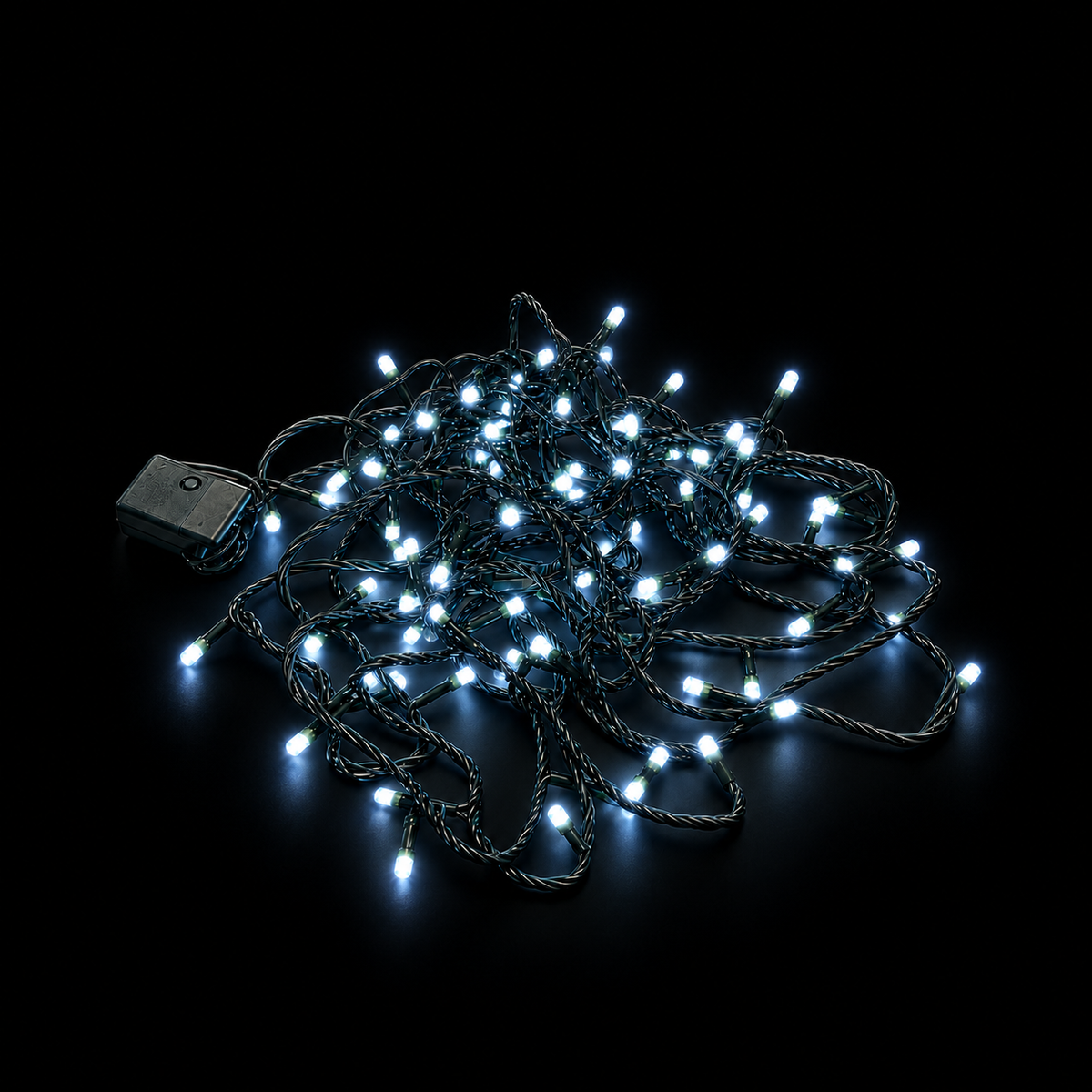 Decorative LED String Lights – 100 LEDs, 10 m(Cool White)