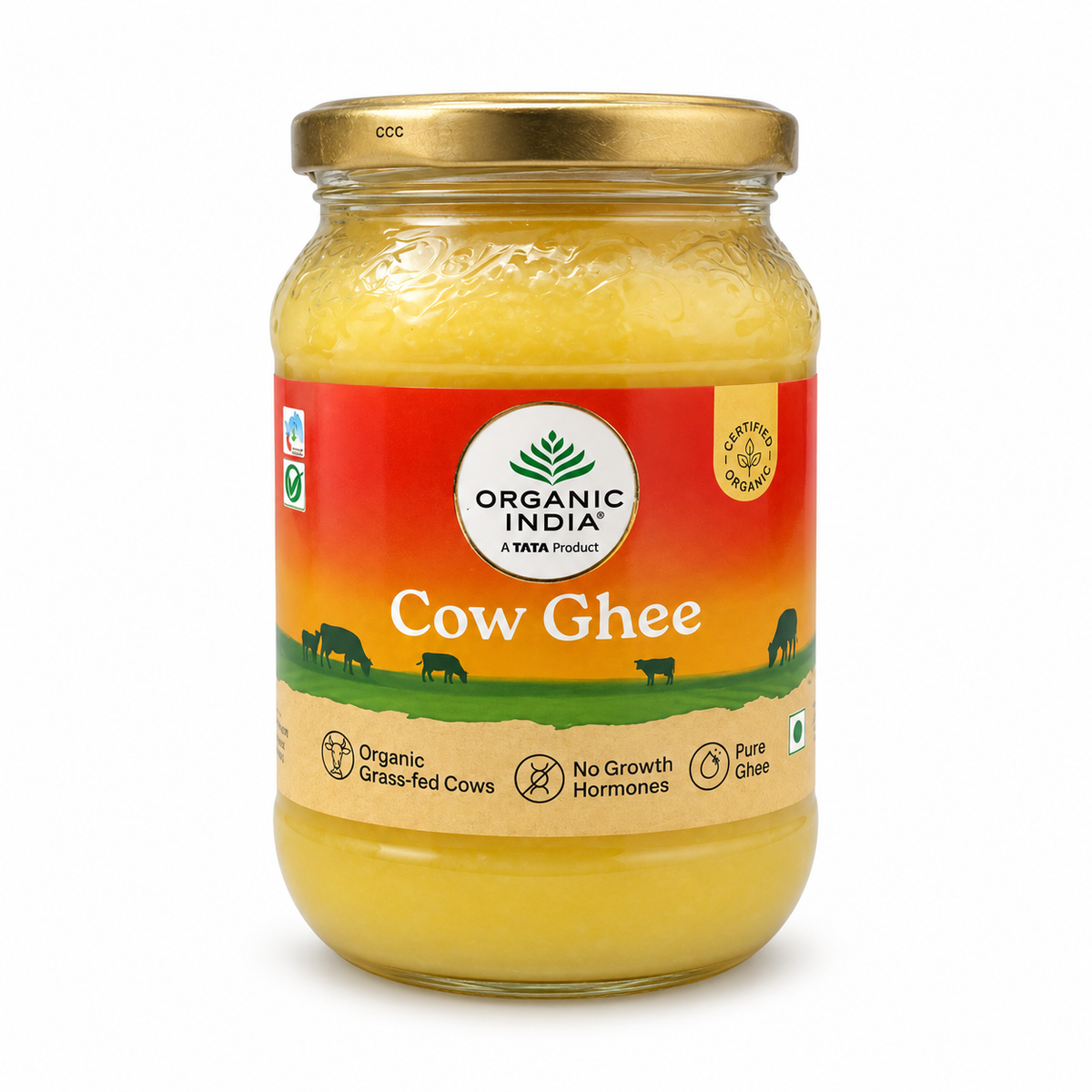 Organic India Cow Ghee 500 ml
