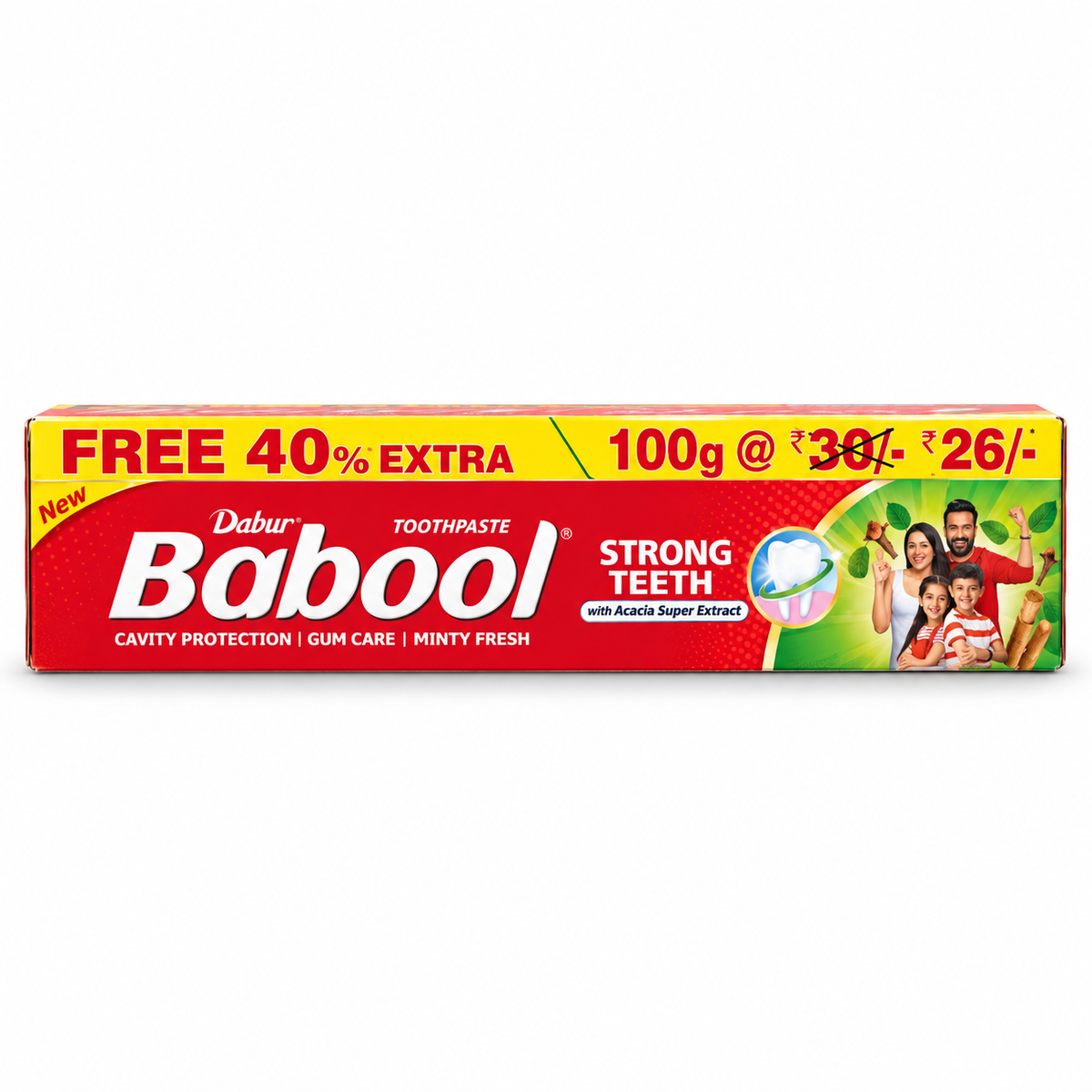 Dabur Babool Toothpaste 100g