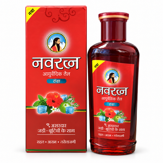 Navratna Ayurvedic Hair Oil 180ml