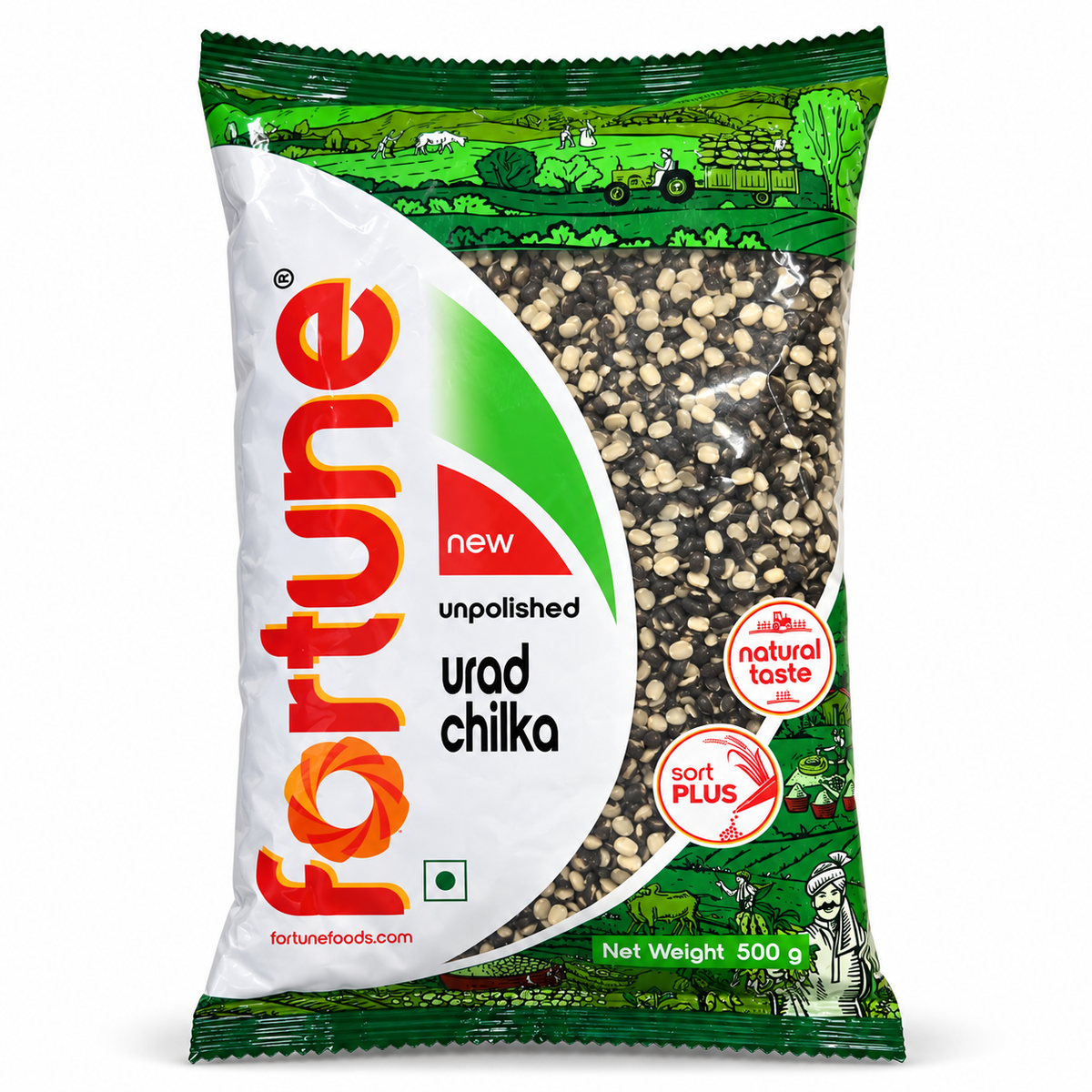 Fortune Urid Chilka 500g