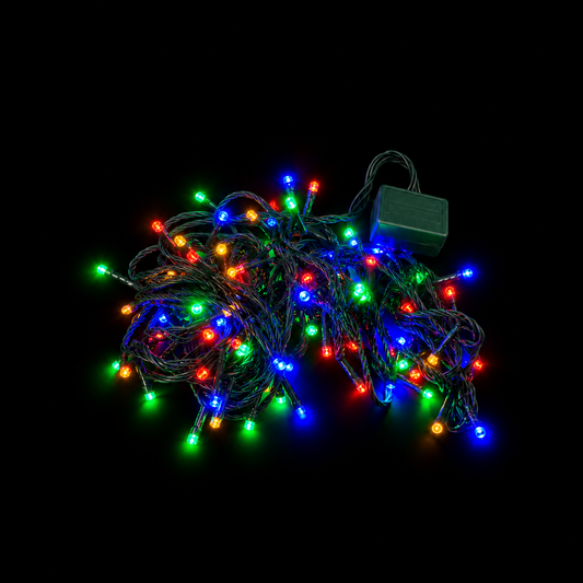 Decorative LED String Lights – 100 LEDs, 10 m(Multicolour)