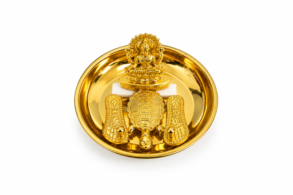 Lakshmi Charan Paduka with Tortoise