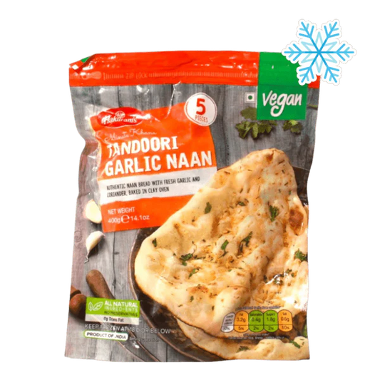 Haldiram’s Tandoori Garlic naan 400g (5pcs/ Vegan)