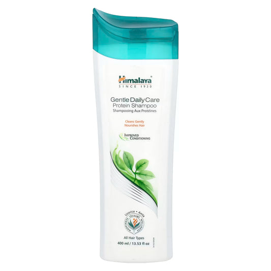 Himalaya Gentle Daily Care Protein Shampoo bottle on a white background