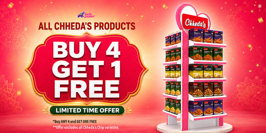 Chheda's Snacks COMBO (BUY 4 GET 1)