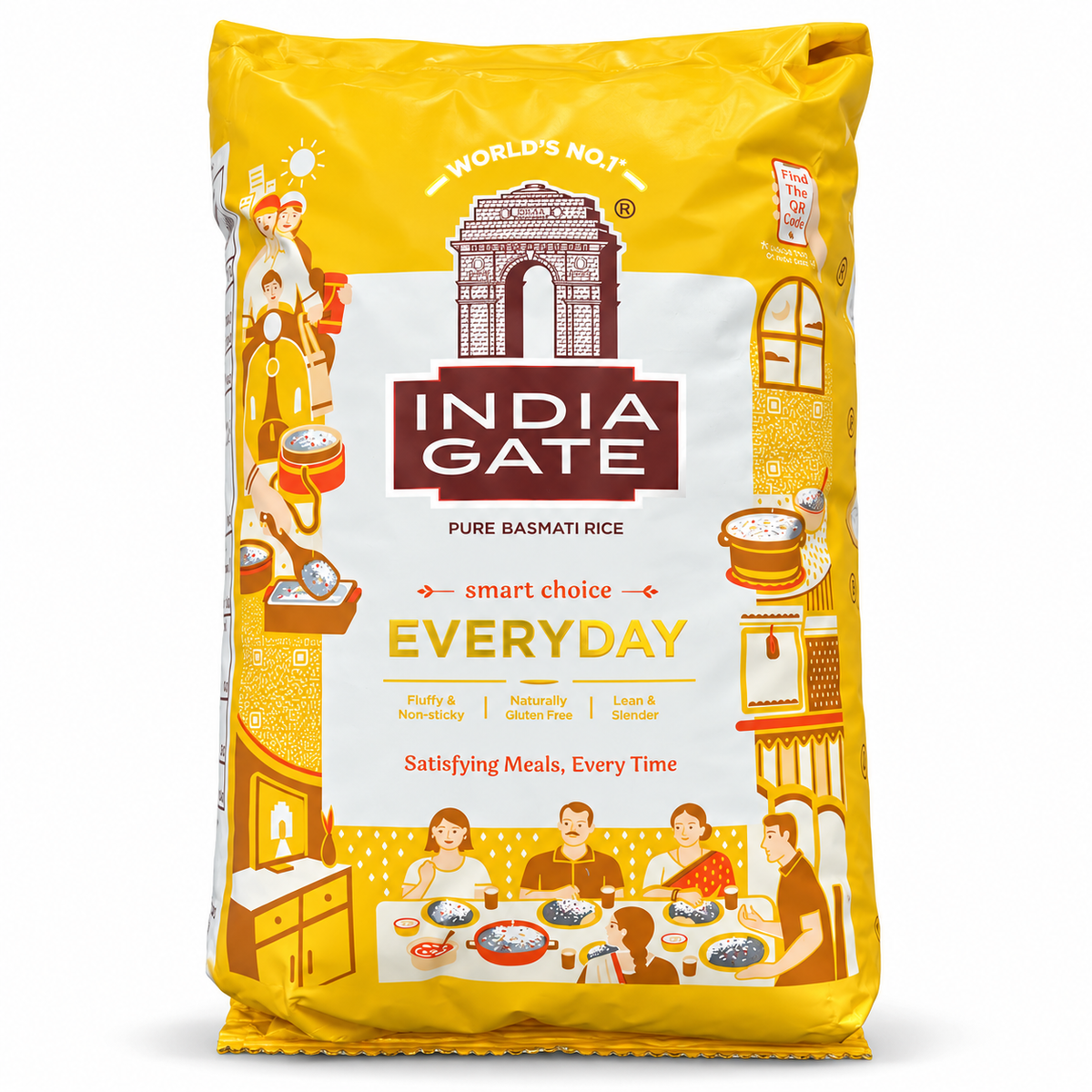 India Gate Everyday Basmati Rice 1kg