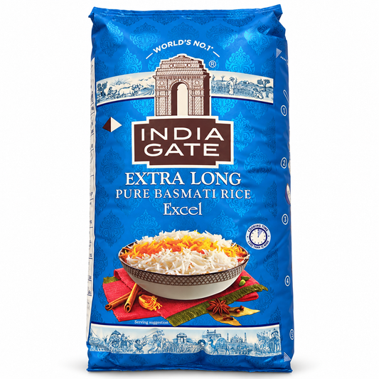 India Gate Excel Basmati Rice 2kg
