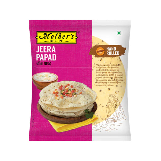 Mother's Jeera Papad 180gm