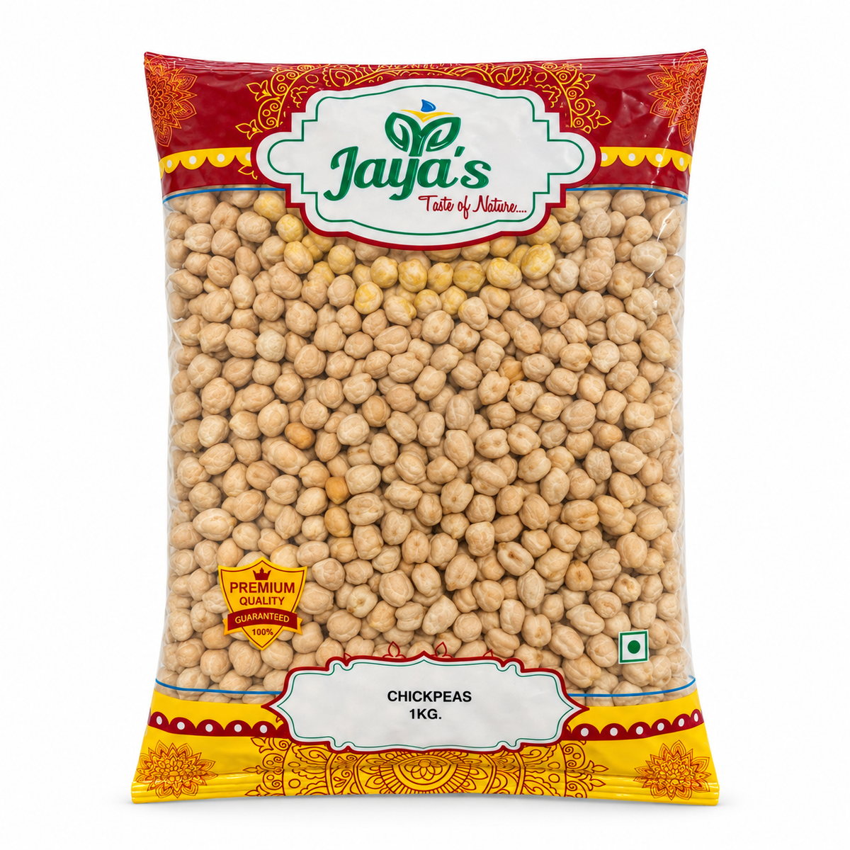 Jaya's White Chickpeas (Kabuli chana)  1 kg