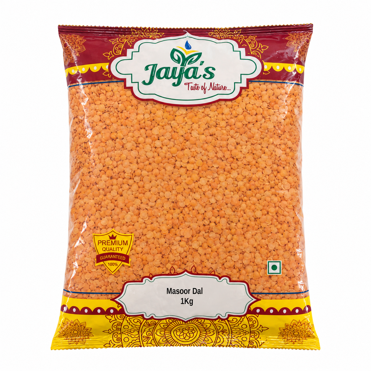 Jaya's Masoor dal (red split lentil) 1 kg