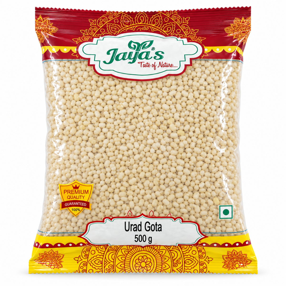 Jaya's Urad Gota (Urid whole Whithout skin )  500g