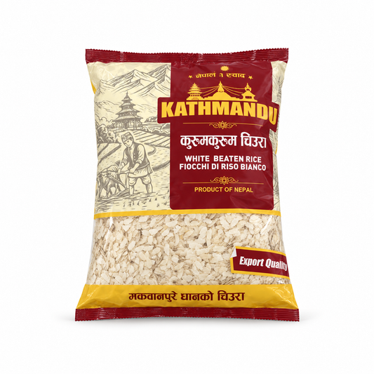 Kahmandu Taiching Chiura (white beaten rice) 1kg