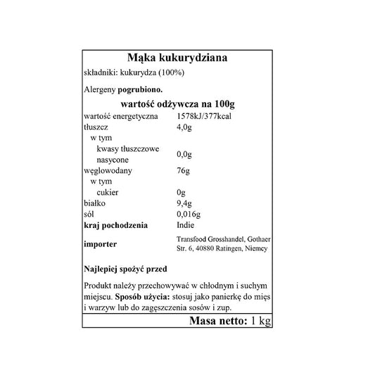 Madam Makai (Corn) Flour 1kg