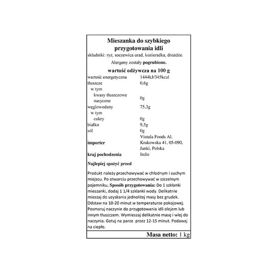 Melam Easy Idli Mix 1kg