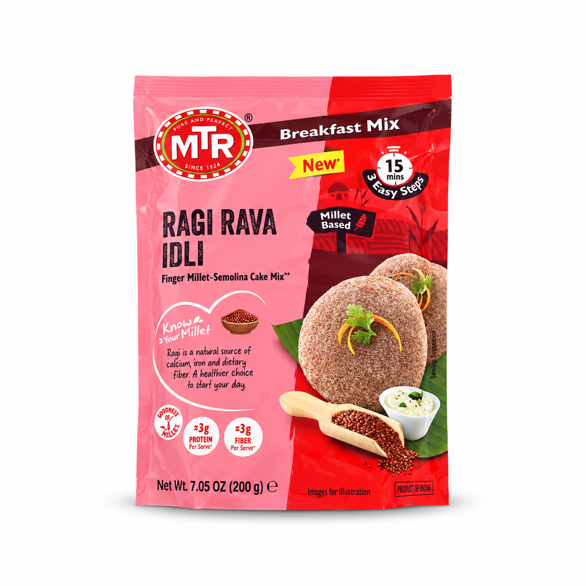 MTR Ragi Rava Idli 200g