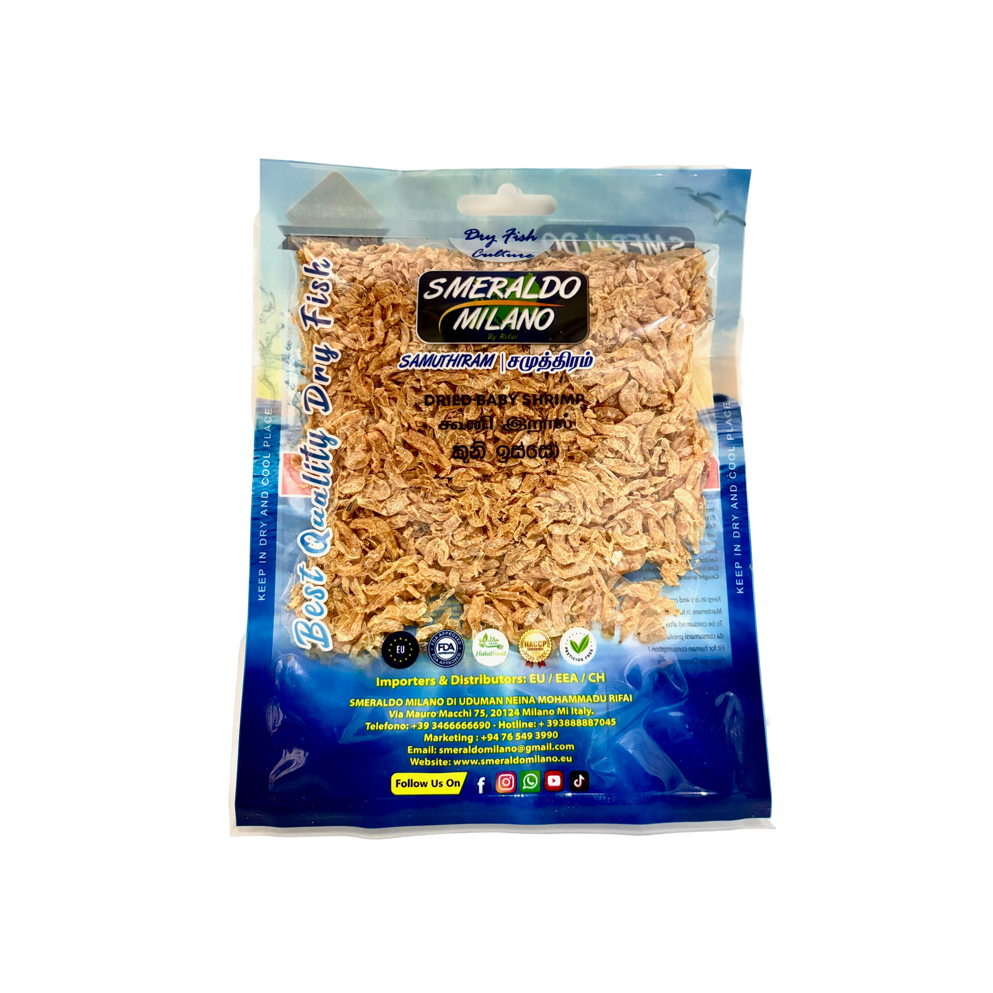 Smeraldo Dried Baby Shrimp 50g